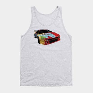 The amazing race car that become pure art Tank Top